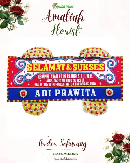 Papan Bunga Ucapan Selamat Jembul